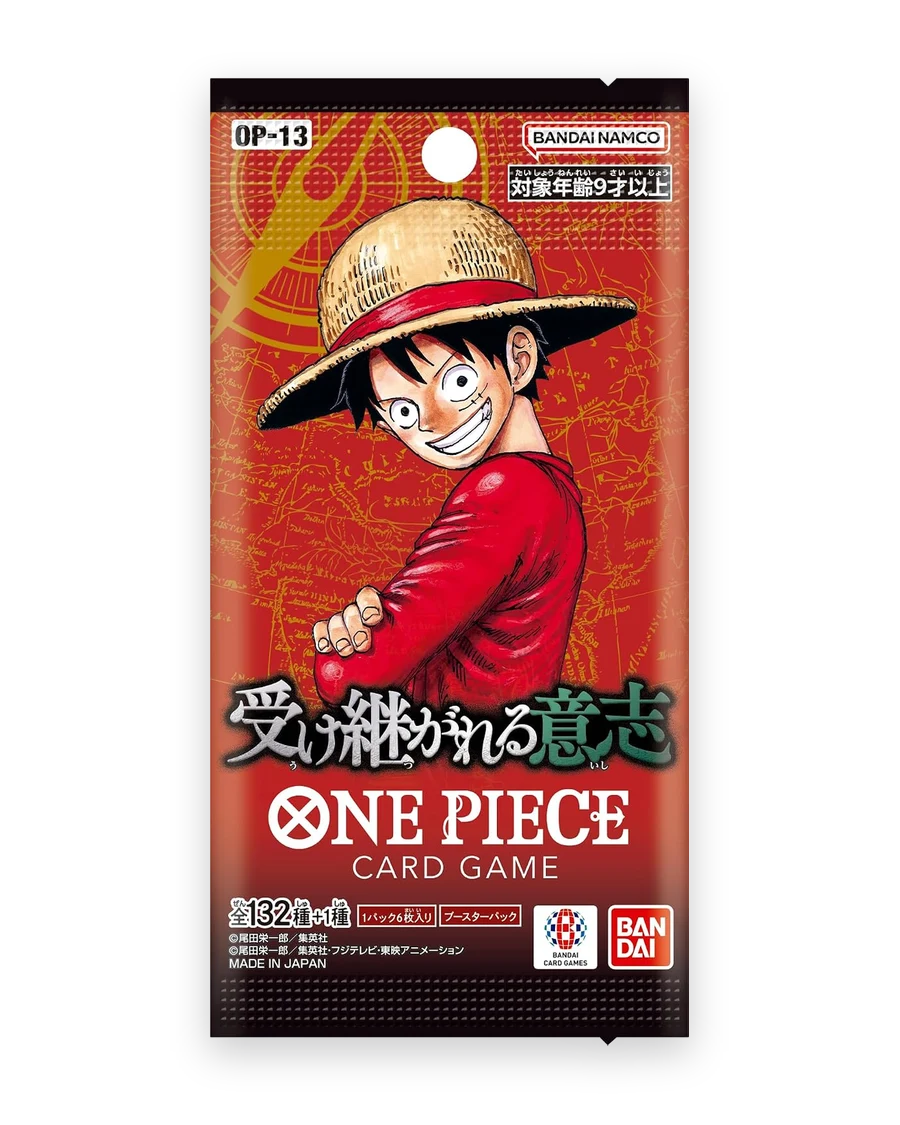 OP13 Carrying On His Will Japanese Booster Pack