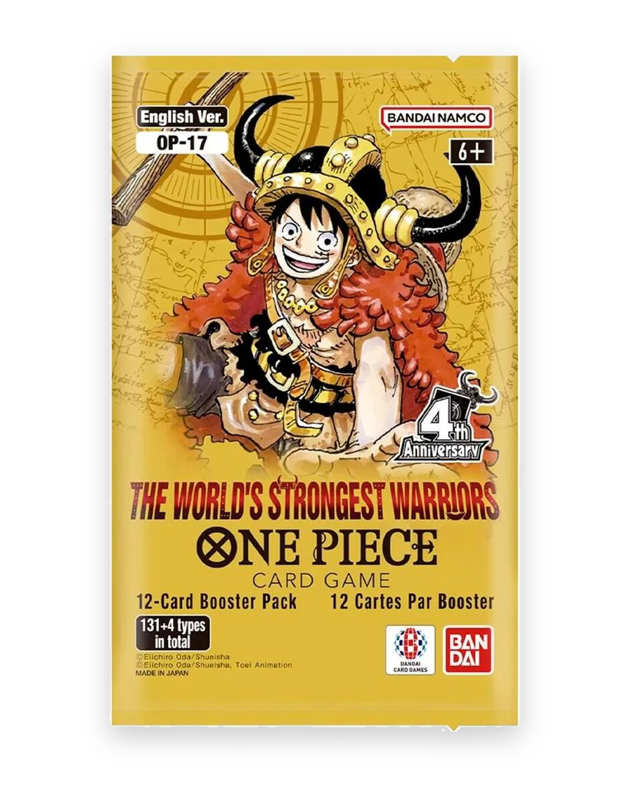 The World's Strongest Warriors (OP-17) English Booster Pack