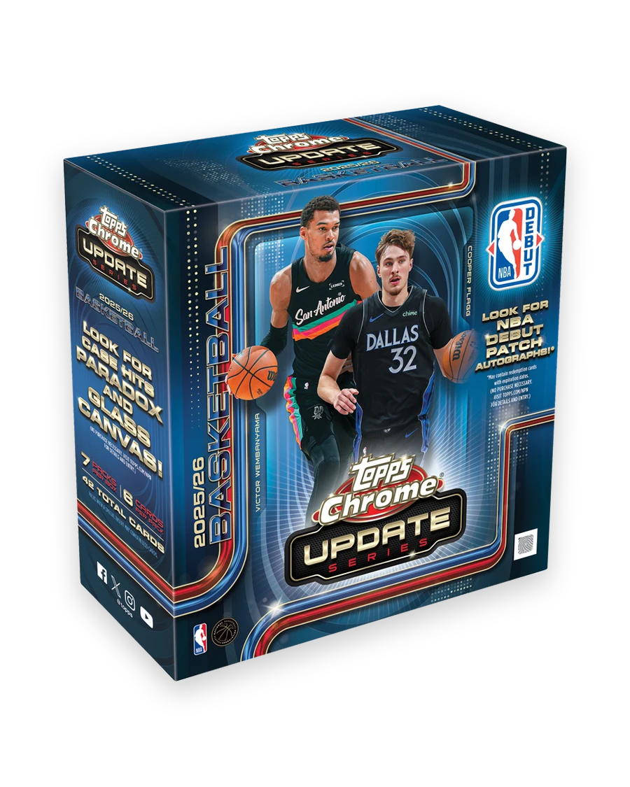 Topps Chrome® Update Basketball Mega Box 2025/26